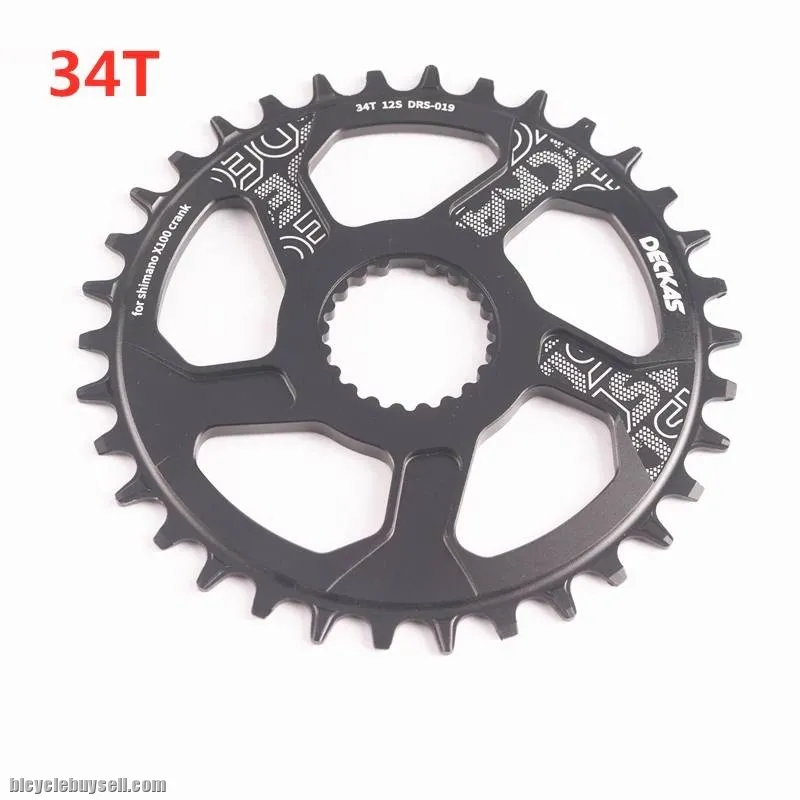 DECKAS 12 Speeds Round Center Lock Chainring For shimano m7100 M8100 M9100 Bike Bicycle MTB Crankset