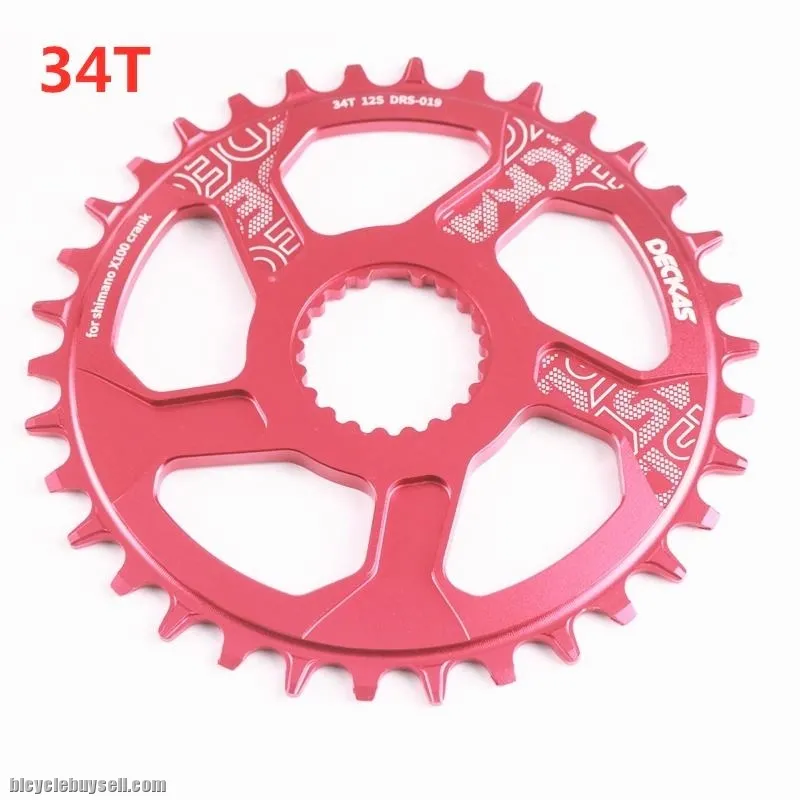 DECKAS 12 Speeds Round Center Lock Chainring For shimano m7100 M8100 M9100 Bike Bicycle MTB Crankset
