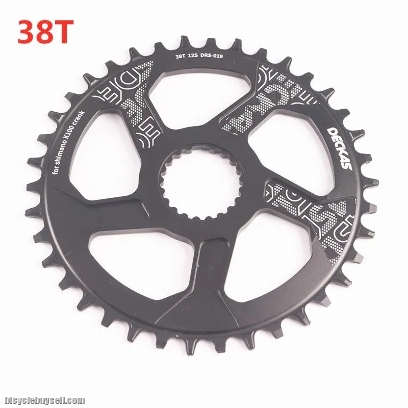 DECKAS 12 Speeds Round Center Lock Chainring For shimano m7100 M8100 M9100 Bike Bicycle MTB Crankset