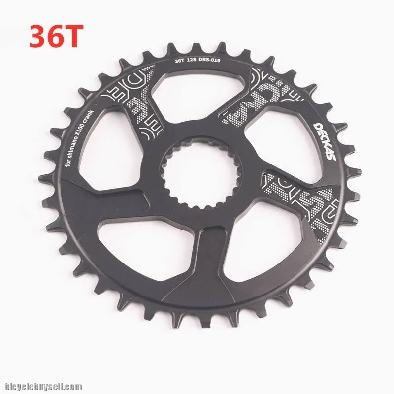 DECKAS 12 Speeds Round Center Lock Chainring For shimano m7100 M8100 M9100 Bike Bicycle MTB Crankset