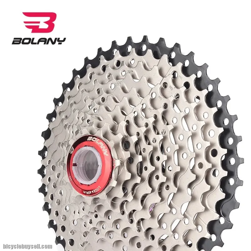 BOLANY MTB Cassette 10 Speed 11-40T Mountain Bike Freewheel Bicycle Sprocket Compatible Wide Ratio