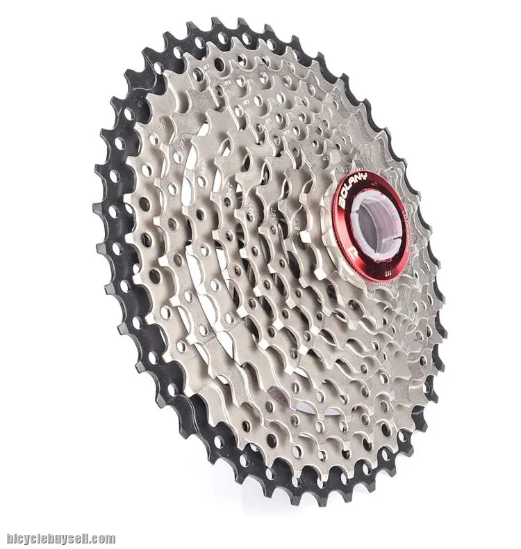 BOLANY MTB Cassette 10 Speed 11-40T Mountain Bike Freewheel Bicycle Sprocket Compatible Wide Ratio