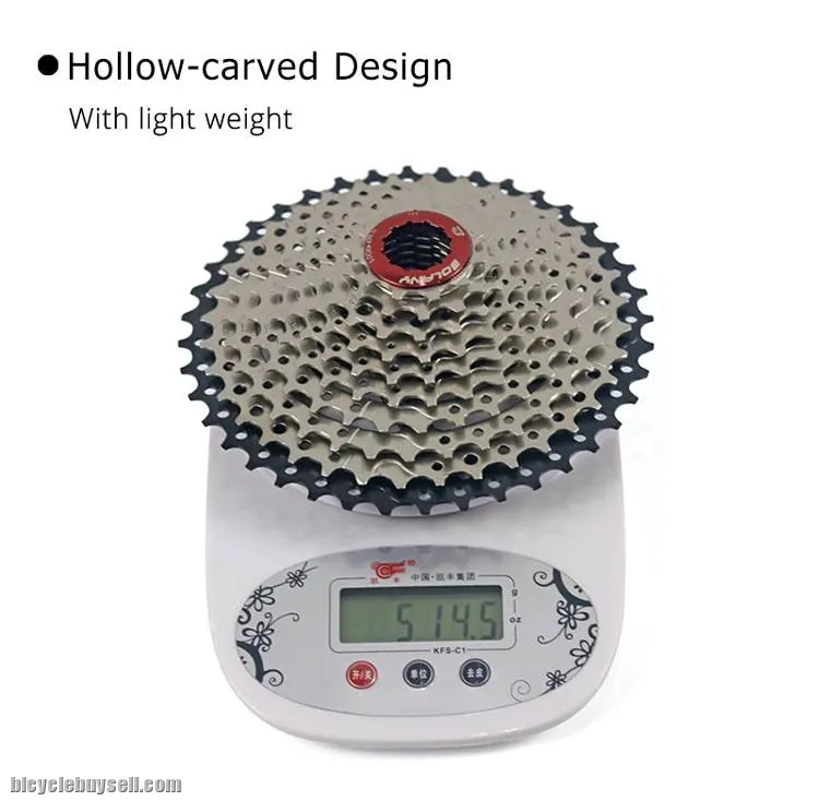 BOLANY MTB Cassette 10 Speed 11-40T Mountain Bike Freewheel Bicycle Sprocket Compatible Wide Ratio