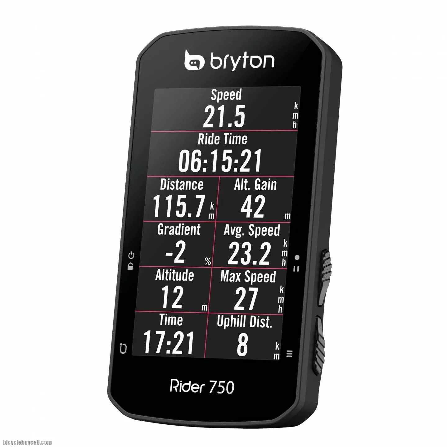 Bryton Rider 750T and 750E GPS Cycle Computer rider 750 Bryton