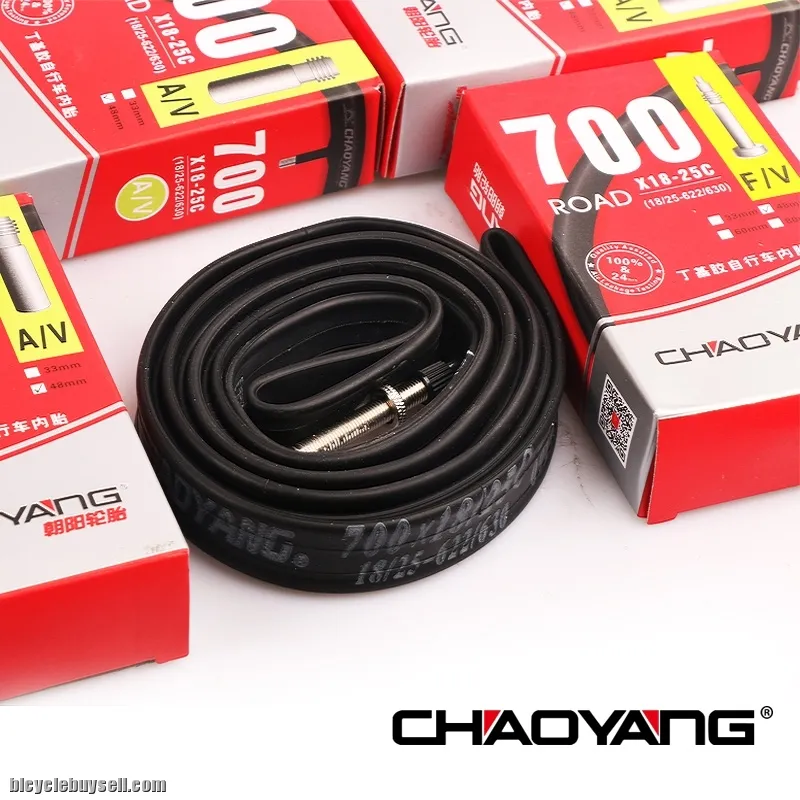 Chaoyang 700c 18-25c FV Presta Roadbike Tube  100mm