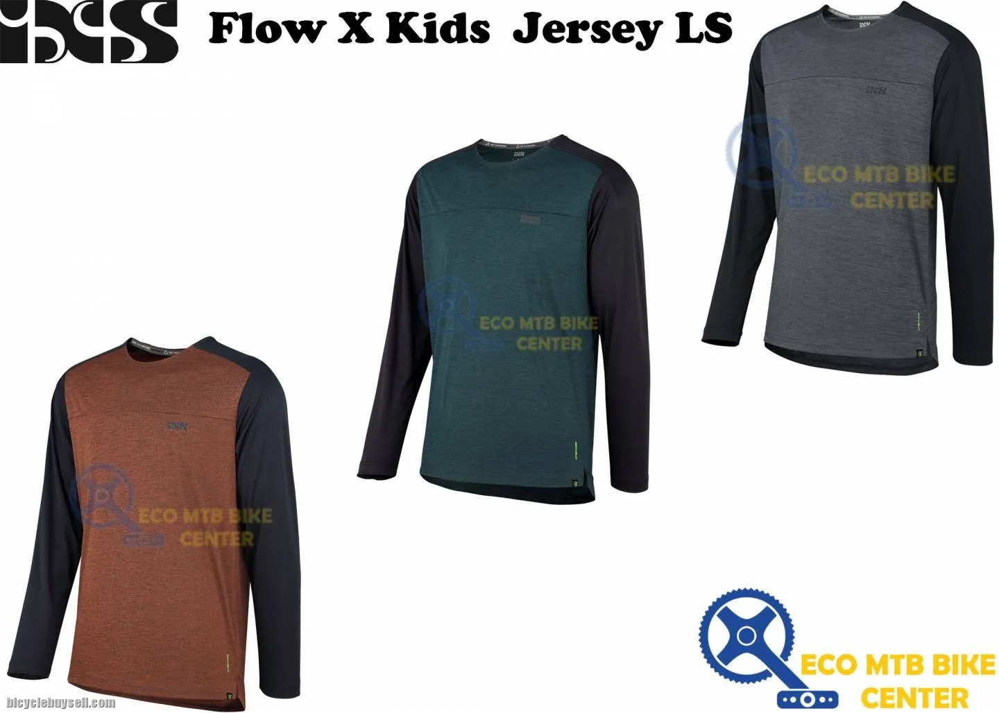 IXS Shirt Flow X Kids Jersey LS