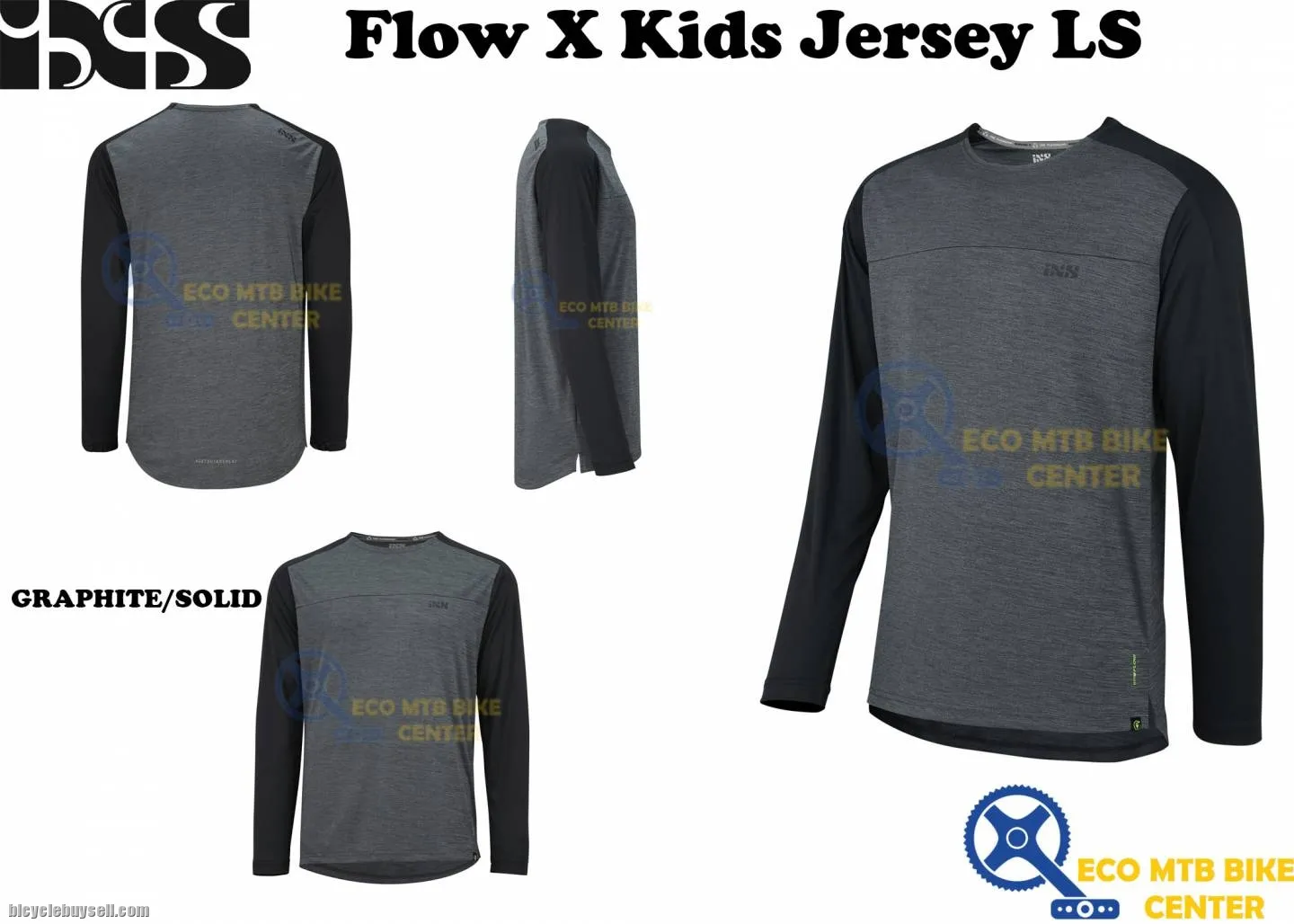 IXS Shirt Flow X Kids Jersey LS