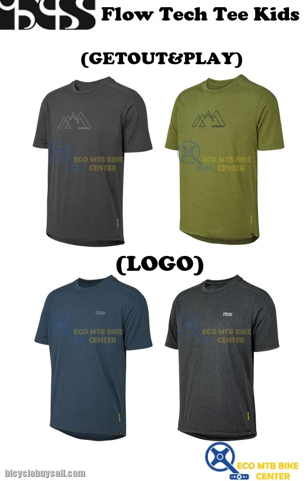 IXS Shirt Flow Tech Tee Kids