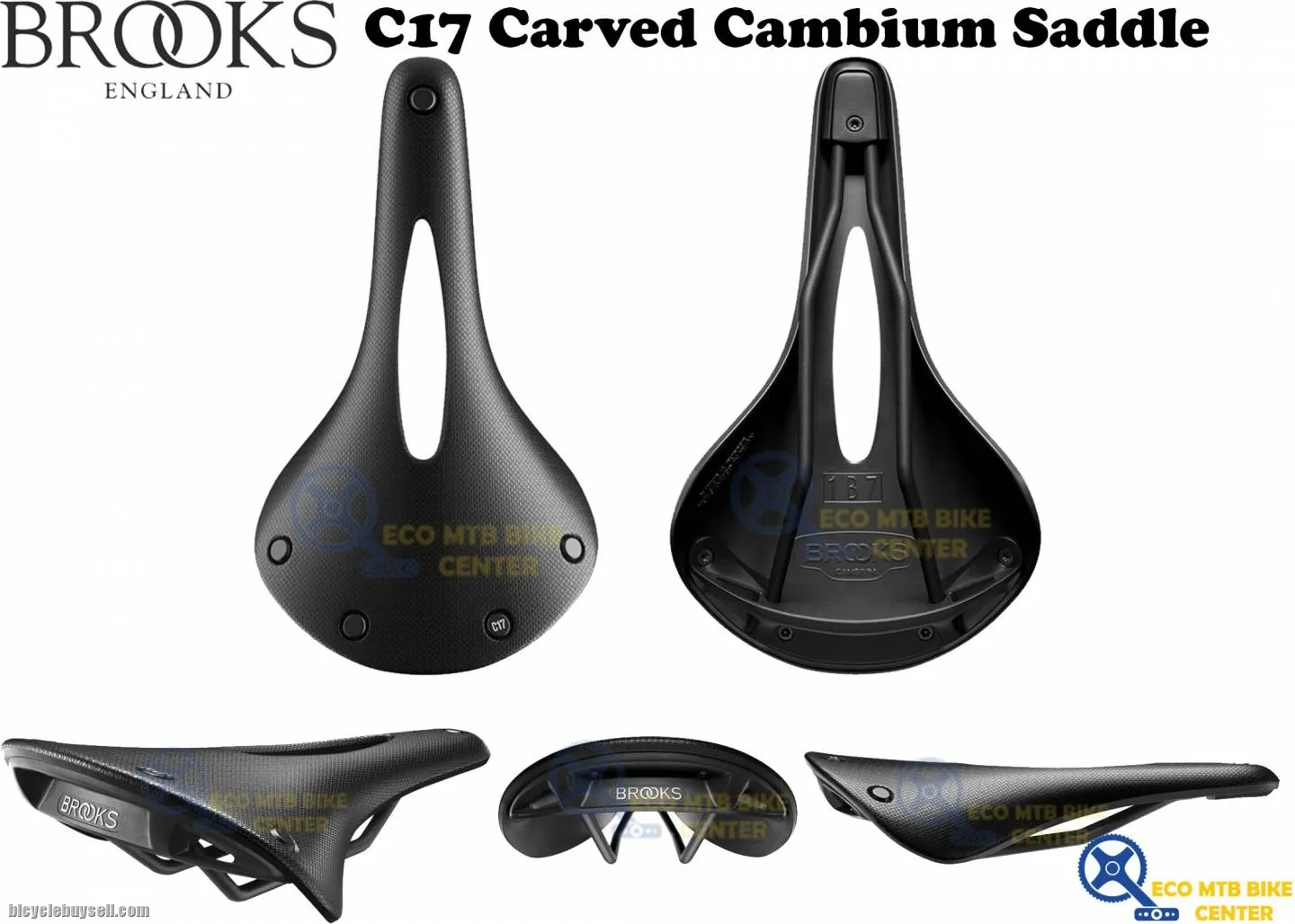 BROOKS C17 Carved Cambium Saddle