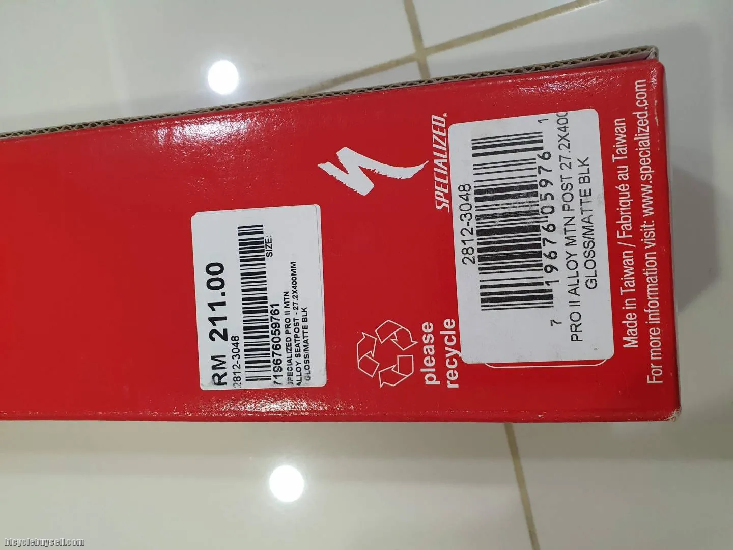 Specialised Pro II Aluminium Seatpost 27.2x400 (Used)