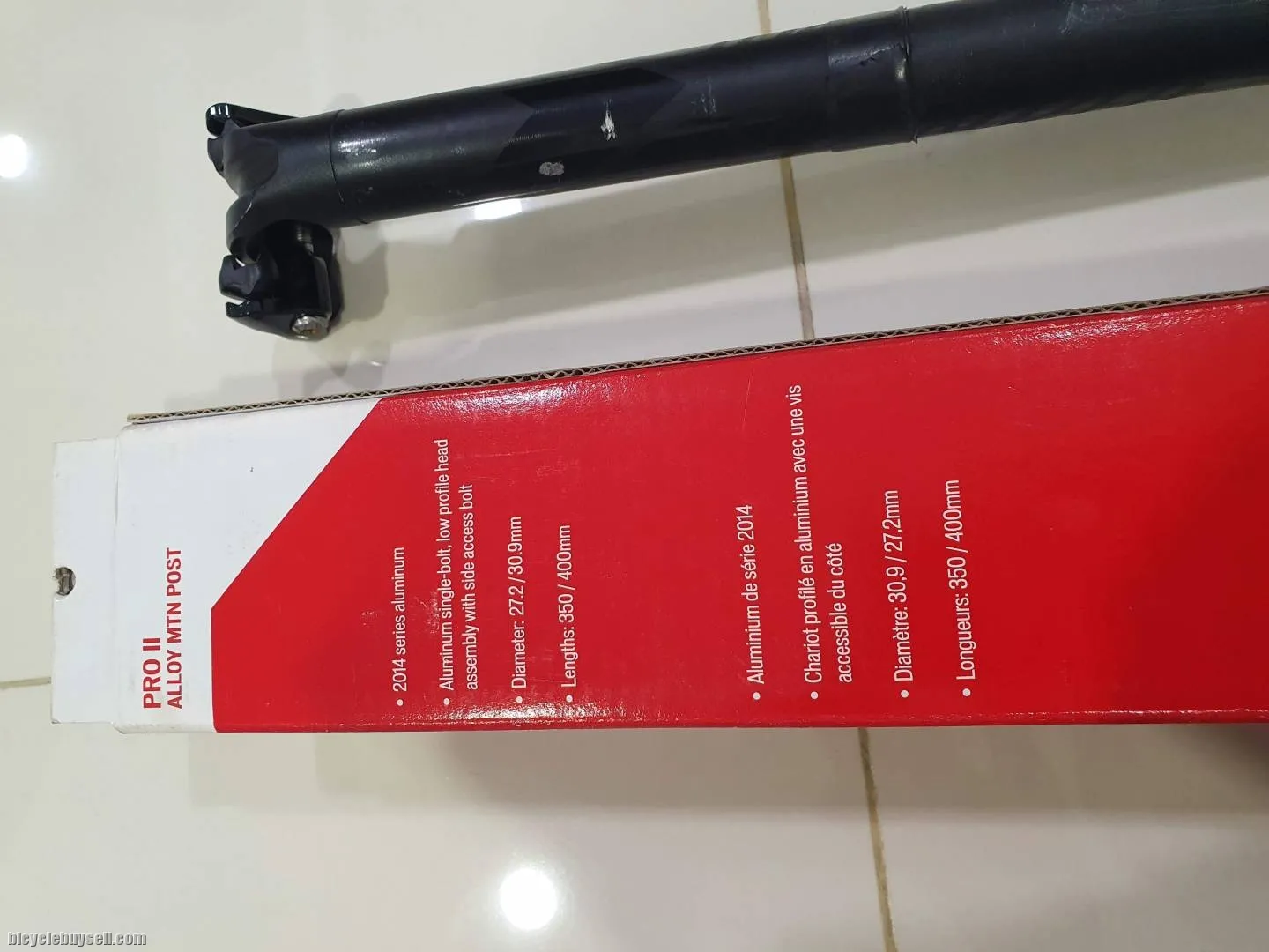 Specialised Pro II Aluminium Seatpost 27.2x400 (Used)