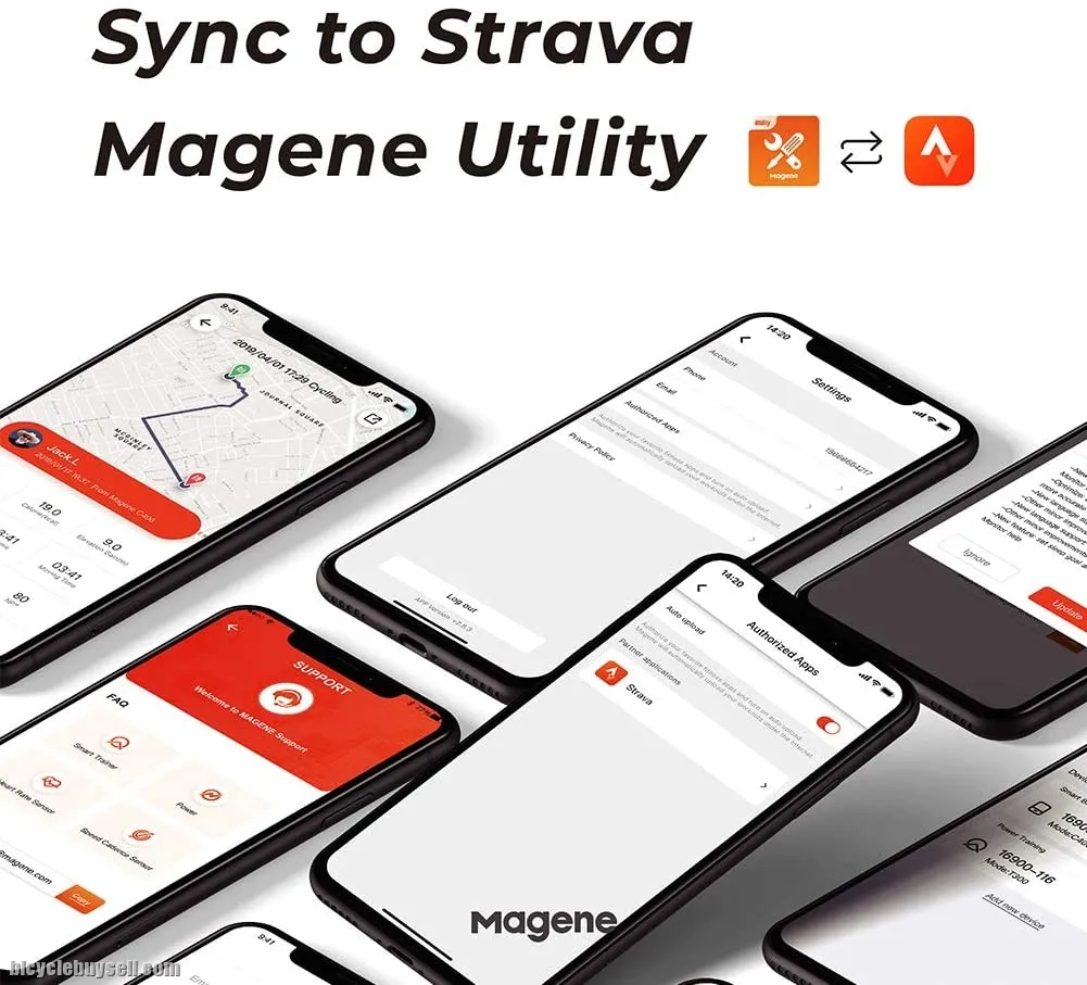 MAGENE C406 STRAVA GPS Bike Computer 2.5 inch FSTN Infinite Screen