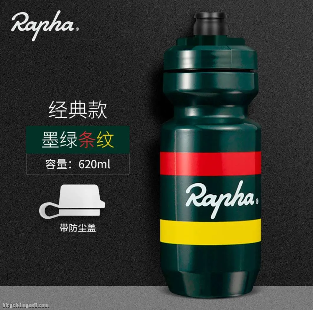 Rapha Cycling Water Bottle 620 750ml Leak-Proof Squeezable Taste-Free BPA-Free Plastic Camping Hikin