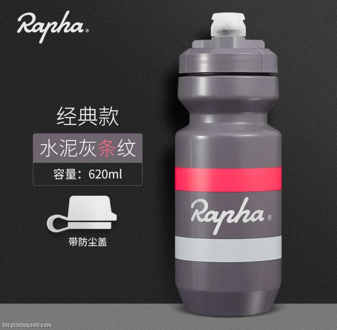 Rapha Cycling Water Bottle 620 750ml Leak-Proof Squeezable Taste-Free BPA-Free Plastic Camping Hikin