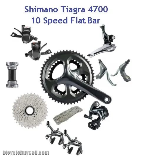 Shimano Tiagra 4700 Road / Flat Bar Groupset