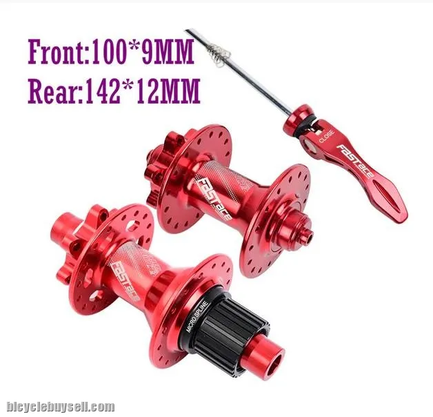 Fastace DA201 Compatible DEORE XT M8100 SLX BOOST Hub 12s Hub 32H 135x10mm 142x12mm QR THRU Axle