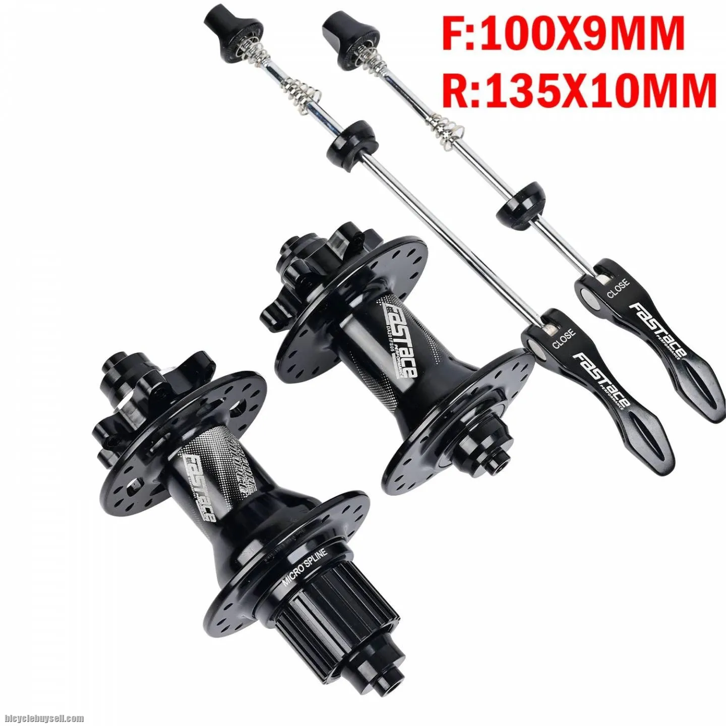 Fastace DA201 Compatible DEORE XT M8100 SLX BOOST Hub 12s Hub 32H 135x10mm 142x12mm QR THRU Axle