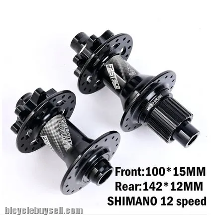 Fastace DA201 Compatible DEORE XT M8100 SLX BOOST Hub 12s Hub 32H 135x10mm 142x12mm QR THRU Axle