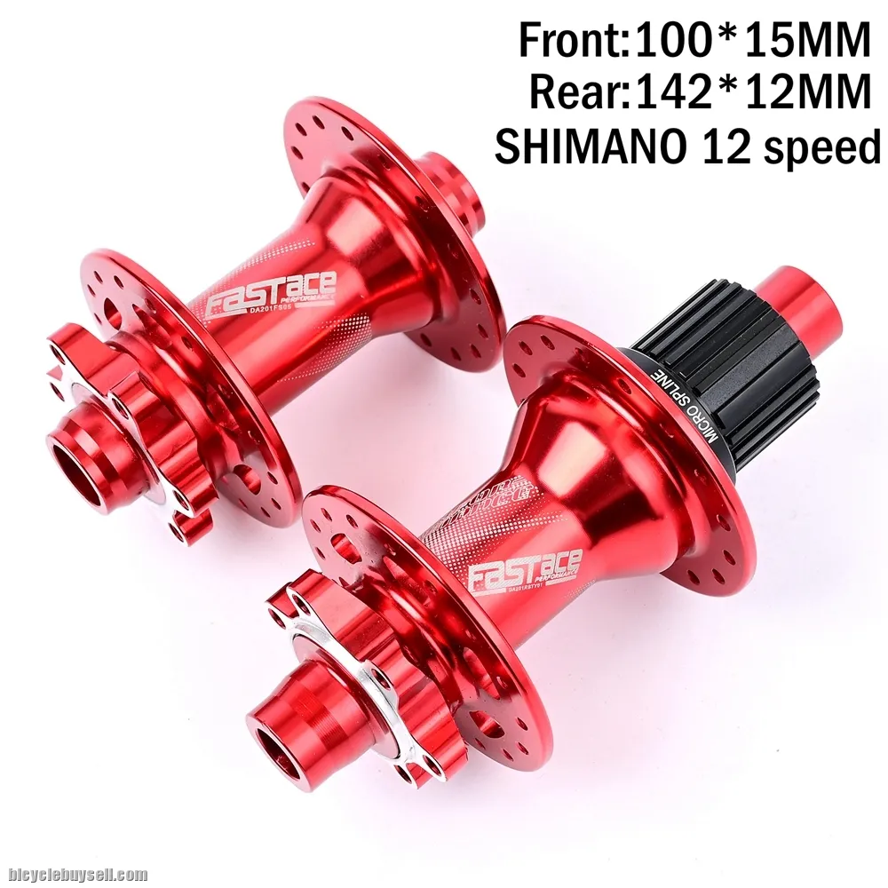 Fastace DA201 Compatible DEORE XT M8100 SLX BOOST Hub 12s Hub 32H 135x10mm 142x12mm QR THRU Axle