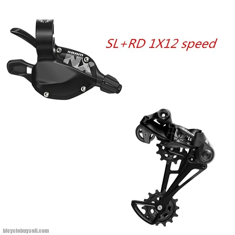 SRAM NX Eagle Trigger Shifter &amp; Rear Derailleur 12 Speed Black 12s
