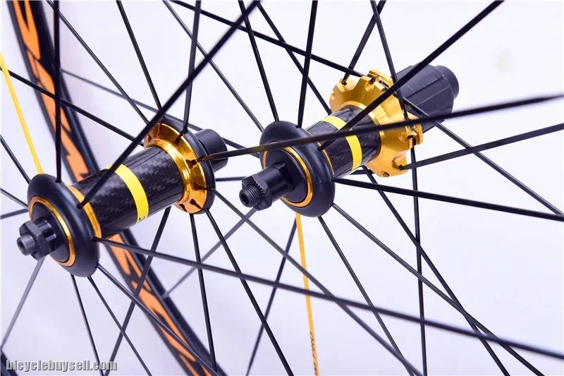Carbon HUB Ceramic bearing 3K SL Cosmic Carbon Wheels 50mm 25mm width 700c road Bike Wheelset 3T