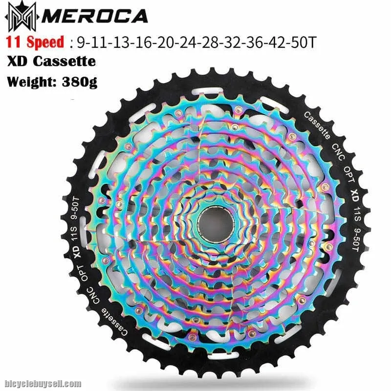 Meroca Cassette Hollow Out Design Super Light 11 Speed 12 Speed Cassette 9-50T Mountain Bike Parts