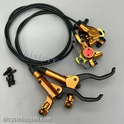 Zoom Mountain Bike Hydraulic Disc Brakes Levers Calipers Front Rear Brake Lever Mtb