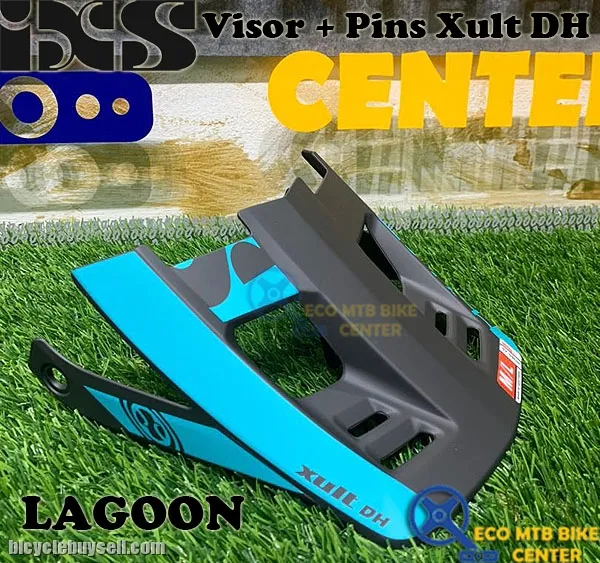 IXS Spare Parts Helmet Visor + Pins Xult DH