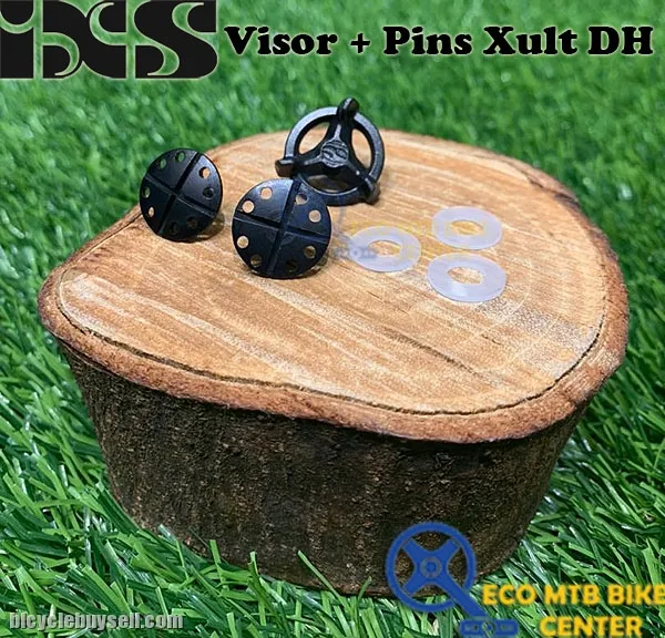 IXS Spare Parts Helmet Visor + Pins Xult DH