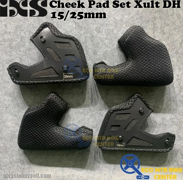 IXS Spare Parts Helmet Cheek Pad Set Xult DH