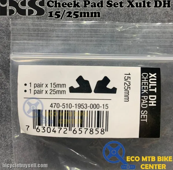 IXS Spare Parts Helmet Cheek Pad Set Xult DH