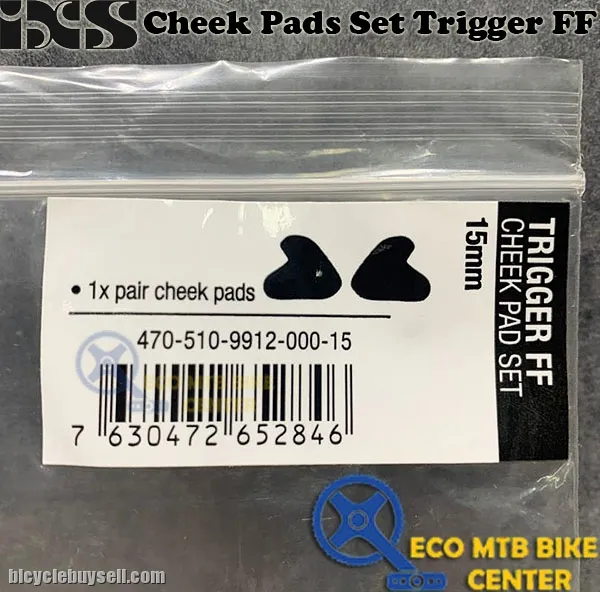 IXS Spare Parts Helmet Cheek Pads Set Trigger FF