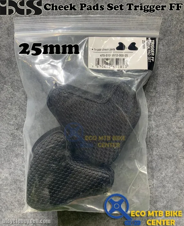 IXS Spare Parts Helmet Cheek Pads Set Trigger FF