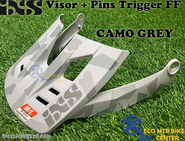 IXS Spare Parts Helmets Visor + Pins Trigger FF