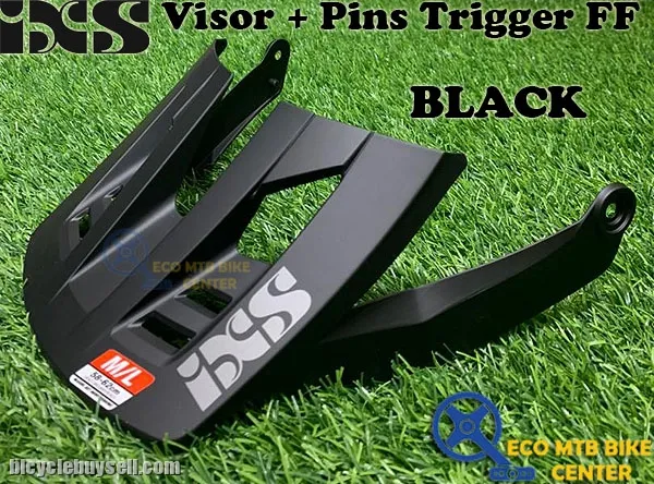 IXS Spare Parts Helmets Visor + Pins Trigger FF