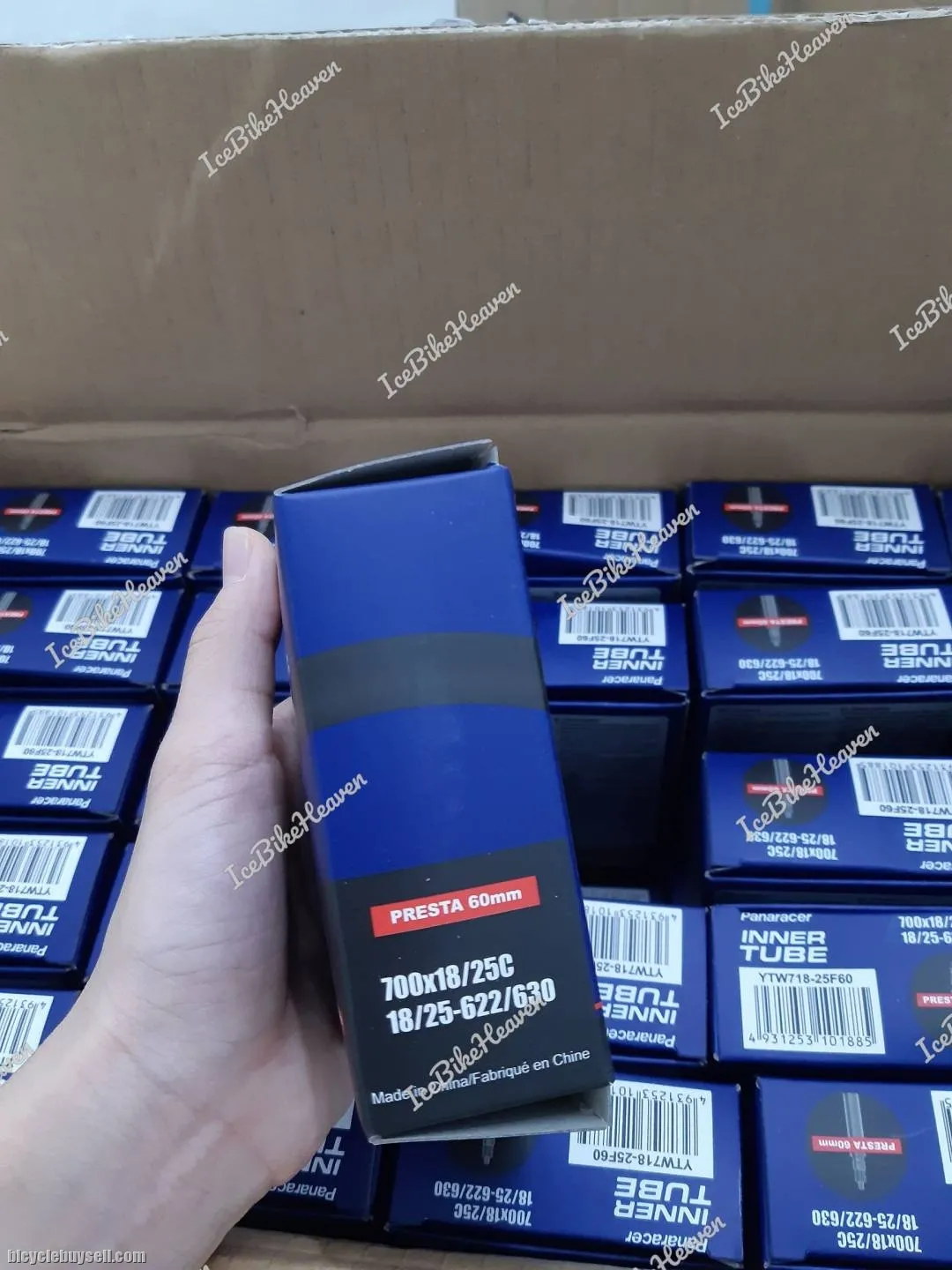 PANARACER 700X18/25C/35C 50c removable core 48mm 60mm 80mm FV Presta Valve tubes inner tube
