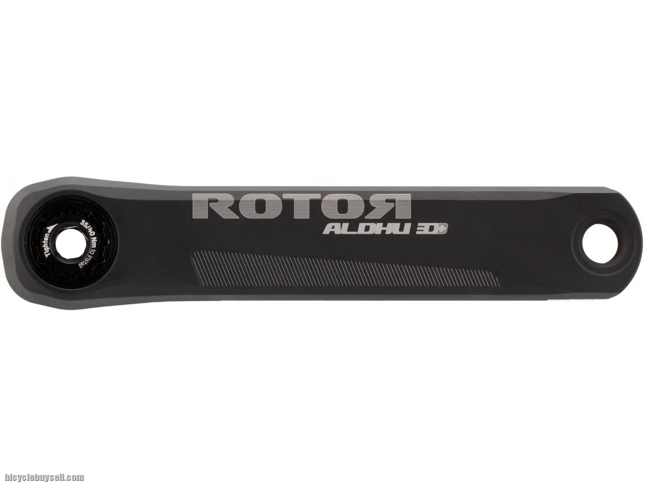 Rotor ALDHU 3D+ Crankarms - Black Ultralight aluminium