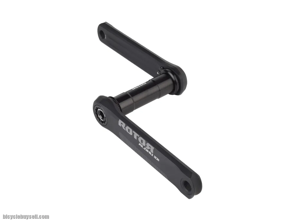 Rotor ALDHU 3D+ Crankarms - Black Ultralight aluminium