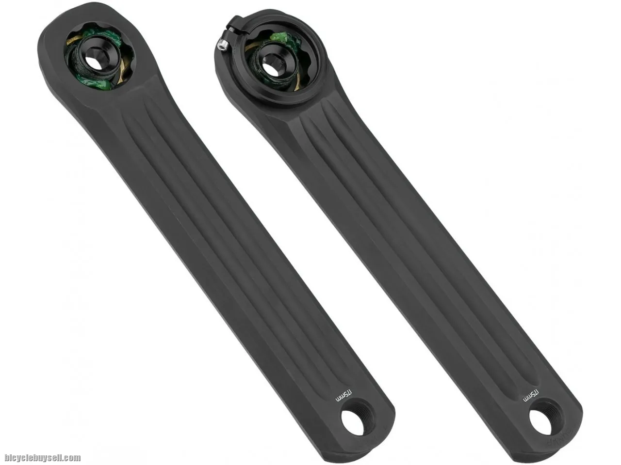 Rotor ALDHU 3D+ Crankarms - Black Ultralight aluminium
