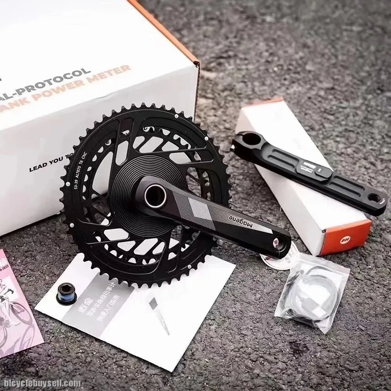 Magene P325CS Crankset with Rechargeable Power Meter Cycling, Dual Side Crank Based Bike