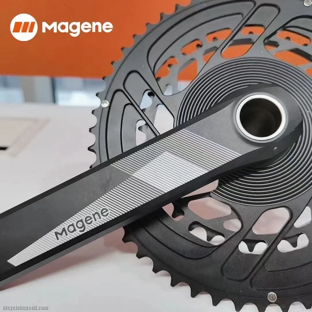 Magene P325CS Crankset with Rechargeable Power Meter Cycling, Dual Side Crank Based Bike