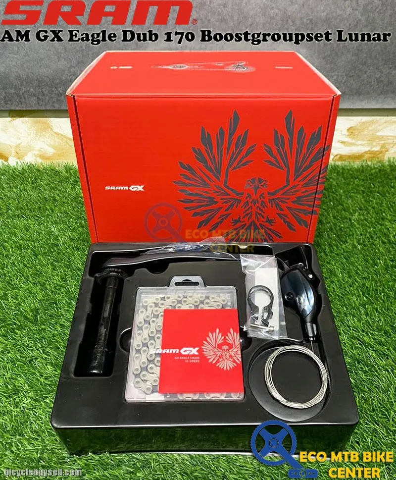 SRAM AM GX Eagle Dub 170 Boost Groupset Lunar