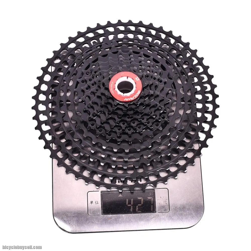 BOLANY MTB 12 Speed 11-52t Cassette 365g Ultralight Bicycle Flywheel 12t Bike Freewheel Parts Mounta