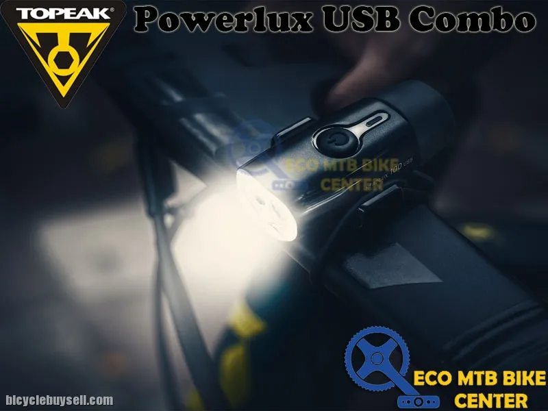 TOPEAK Light Powerlux USB Combo Headlux 100 + Taillux 25