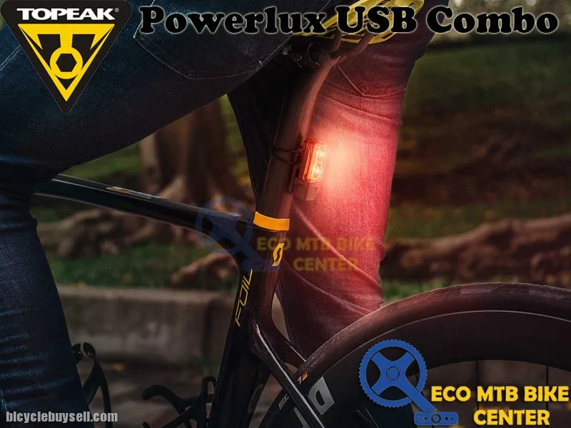 TOPEAK Light Powerlux USB Combo Headlux 100 + Taillux 25