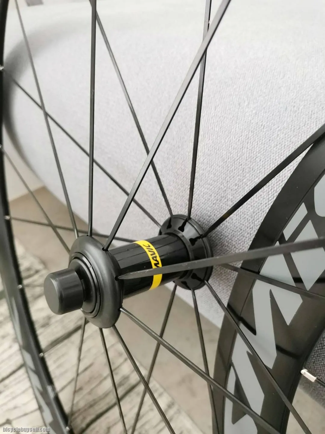 MAvic Cosmic 50mm Aluminium High Profile Wheelset (All Black)