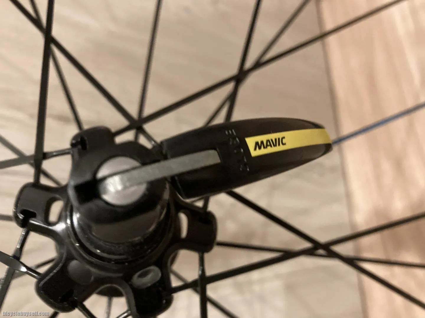 Mavic ksyrium carbon SL haute route ceramic hub wheelset (special edition)