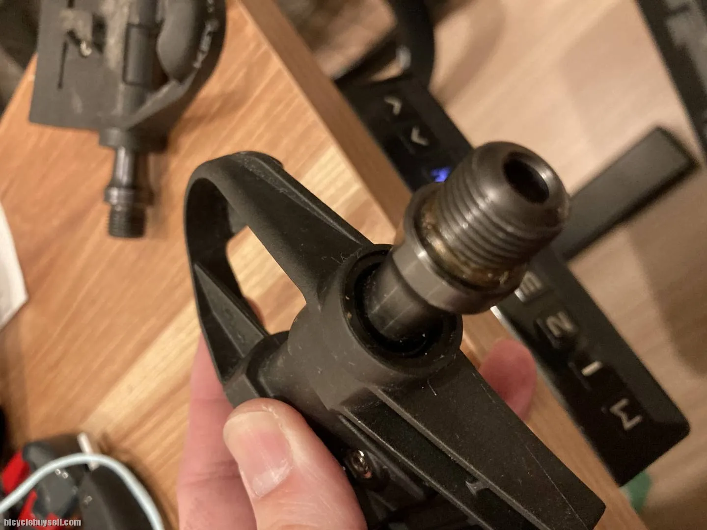 Keywin pedals titanium axle
