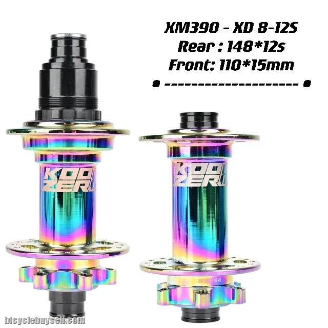 KOOZER XM390 MTB BOOST Hubs 32H Mountain Bike Bearing Hub 6 bolt Bicycle Hub