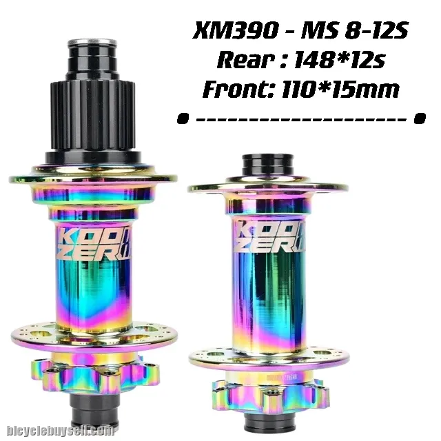 KOOZER XM390 MTB BOOST Hubs 32H Mountain Bike Bearing Hub 6 bolt Bicycle Hub